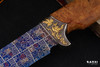 三希堂  现代刀系列  鎏金卷草小猎  未开刃 商品缩略图4