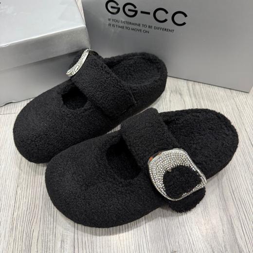 D111380周也同款包头毛毛拖鞋女外穿2025秋季拖鞋 商品图8