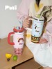 4楼Eubelle欧蓓 【吴宣仪同款】puui大容量保温杯不锈钢吸管杯946ml 活动价：198元 商品缩略图2
