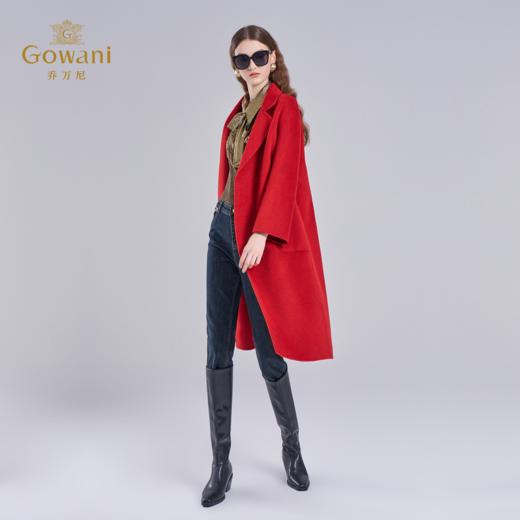 【100%羊绒】乔万尼100%山羊绒大衣新款高端双面羊绒大衣ET4A939 商品图3