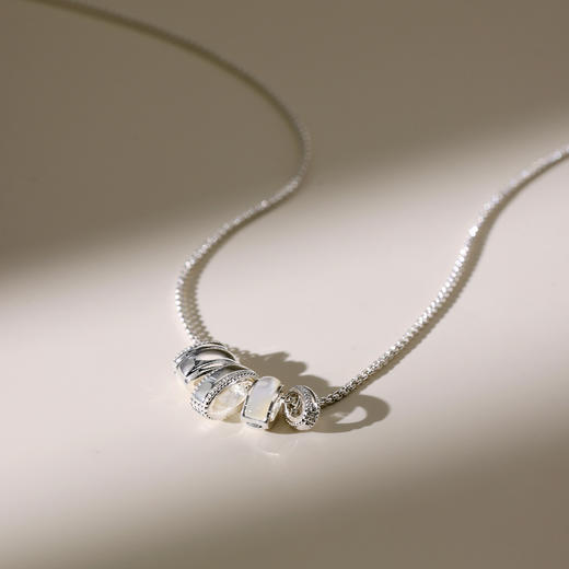 ARSIS｜流光系列 珠光星环项链 商品图6