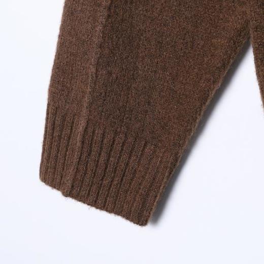 88007SDSA男士秋冬新款痞帅男装简约纯色圆领毛衣百搭时尚宽松针织衫 商品图4