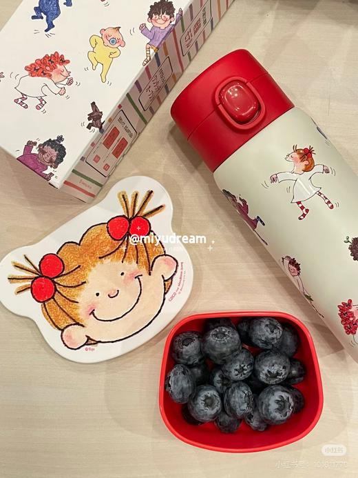 D111313卡通人物印花350ml容量304不锈钢保温杯 商品图8