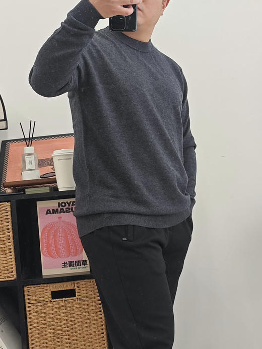 【耐尔】 万金油打底男款羊毛衫 100%绵羊毛让温暖加倍 商品图1