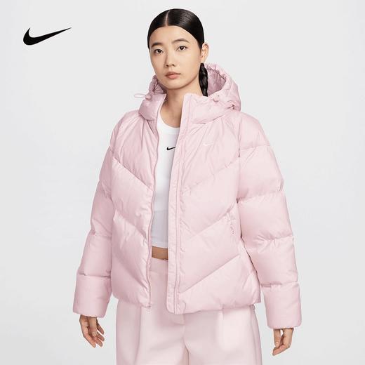NIKE耐克女子运动休闲保暖连帽羽绒服外套HV5236-667 商品图0