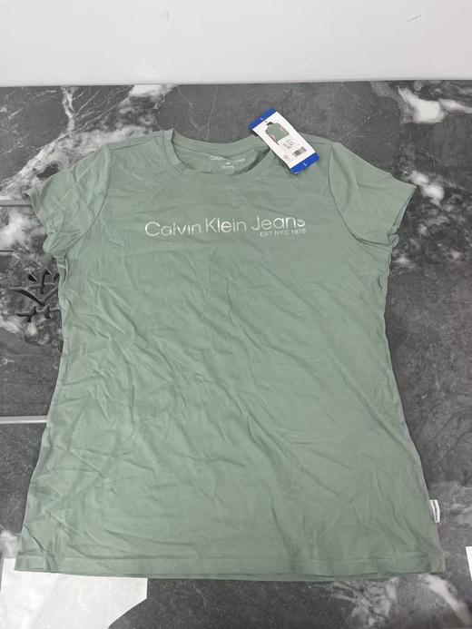 瑕疵Calvin Klein jeans/CK 女士夏季圆领短袖T恤 商品图0