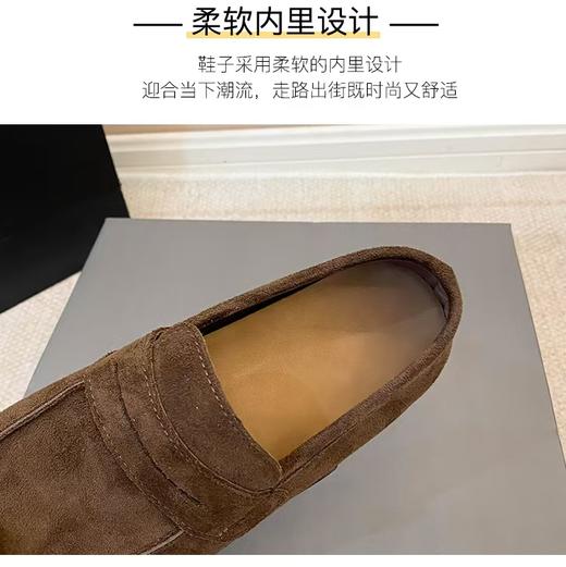 D111308复古英伦风女鞋2025秋冬季百搭休闲鞋 商品图13