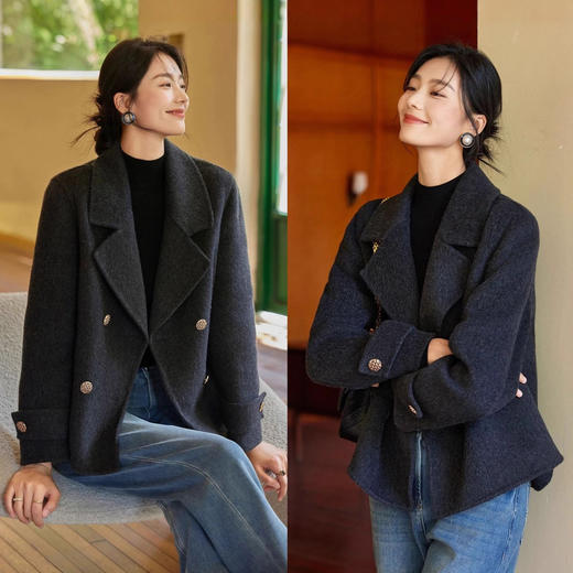 Colne Keils双面羊毛大衣外套 | 暖糯不扎 保暖锁温 轻盈不压身 送衣架/送防尘袋 商品图0