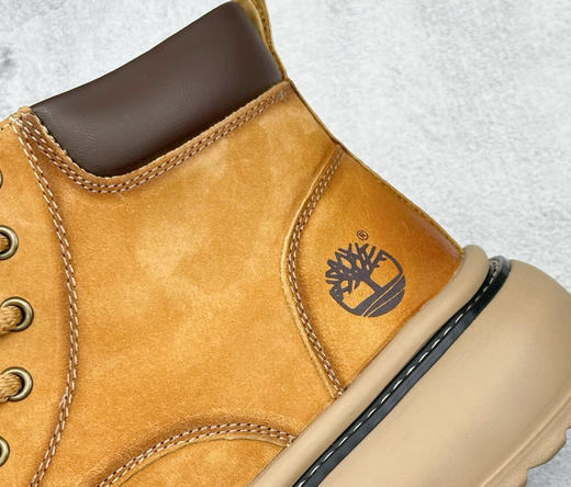 添柏岚真皮固特异大底马丁靴大黄靴 商品图7