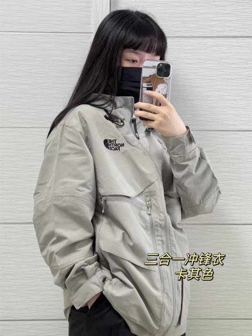D111348户探索者系列绣标设计两用三合一外套 商品图8