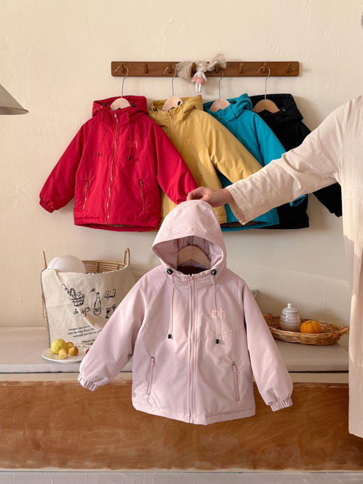 品牌大帽子派克冲锋衣 90-170码可亲子❗️五色可选，加绒加厚款，零下20°上身不带怕 商品图10