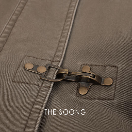 THESOONG|"貂裘暖意"美洲貉90白鹅绒锁温毛领羽绒服外套HWWT8214 商品图2