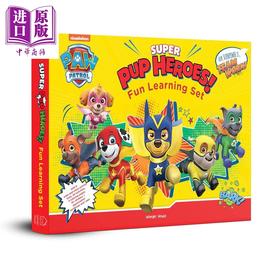 【中商原版】汪汪队学习小套装 Nickelodeon Paw Patrol Super Pup Heroes Off Duty! 英文原版 儿童卡通动画 进口亲子童书