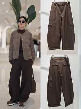 586233加厚捏折弯刀裤