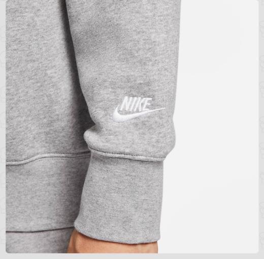 Nike耐克男子加绒圆领卫衣冬季休闲图案宽松针织套头衫HV1245-063 商品图3