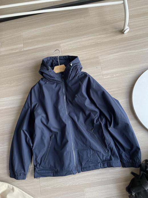 D111371秋季男士连帽加绒加厚夹克休闲棉服时尚拉链外套 商品图2