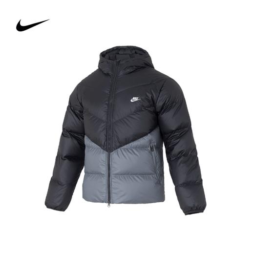 NIKE耐克羽绒服男2025冬新款宽松保暖拒水连帽夹克外套HQ7791-061 商品图4