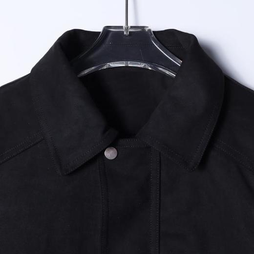 OAS964SDSA男士秋冬新款痞帅男装简约纯色翻领夹克外套百搭时尚设计师 商品图2