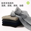 5双【高含量羊毛+新疆精梳棉】耐尔高含量羊毛双针男袜5双 商品缩略图4