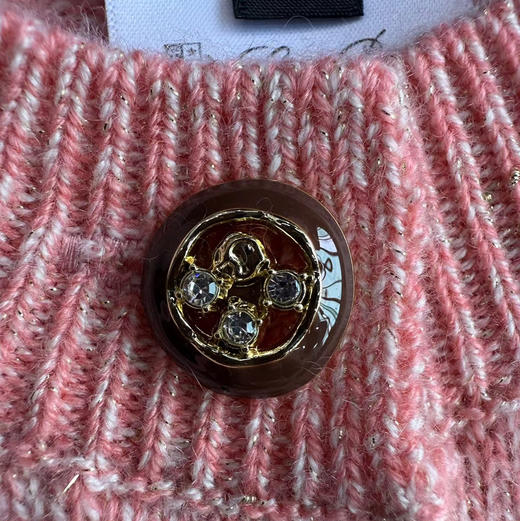 LP 艺术金纱 baby羊绒开衫。粉色 黑色自己备注号码 颜色 商品图4