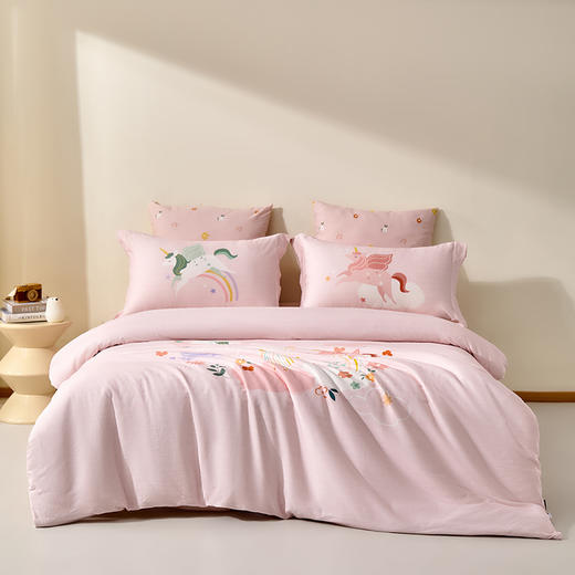 多喜爱 全棉磨毛印花时尚四件套 梦幻乐之园/飚速赛车hl【100%棉】【柔软亲肤】【童趣卡通】耐洗耐磨 不易褪色 商品图6