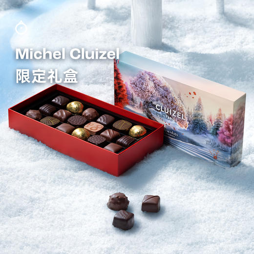 企鹅市集|法国进口Michel Cluizel季节限定巧克力礼盒 什锦巧克力 2025冬日幻梦系列 商品图1