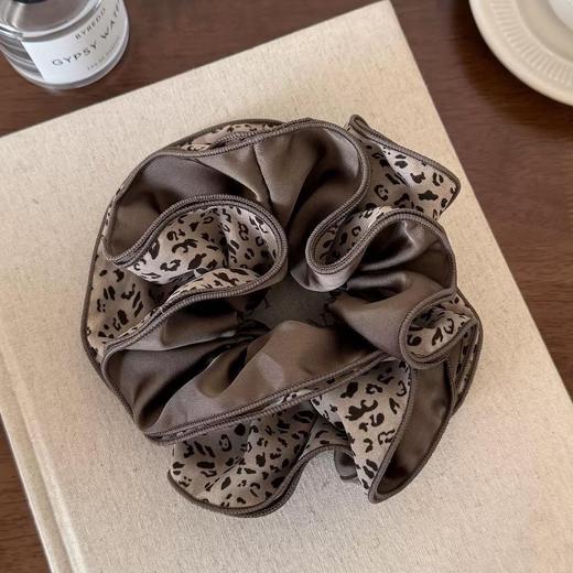 D111338豹纹发饰豹富发箍+发夹+发圈三件套 商品图0