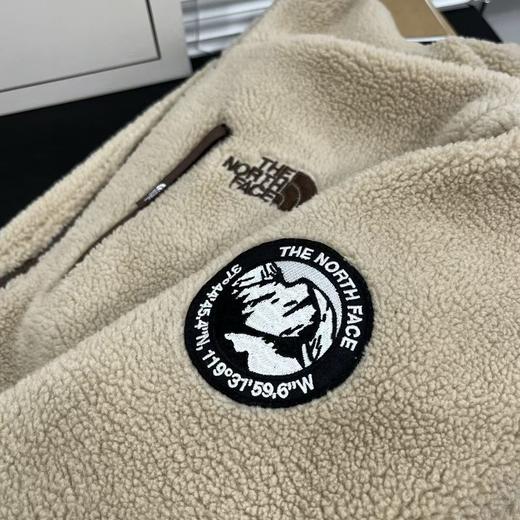 D111369新款上新情侣小标手臂双标抓绒摇粒绒羊羔毛拉链夹克外套 商品图7