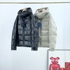 D111350压胶三角铁牌压胶情侣冬季保暖羽绒服外套 商品缩略图1