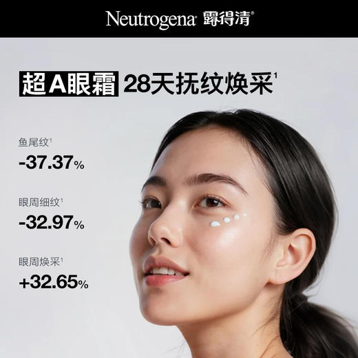 美国Neutrogena露得清超A面霜30ml/超A眼霜15ml 商品图5