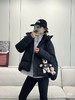 D111364欧阳娜娜同款泡芙五格轻质宽松鹅绒收腰羽绒服 商品缩略图12