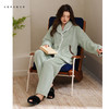 可人儿原创冬季舒棉绒女士睡衣韩系加厚保暖可外穿珊瑚绒家居服 商品缩略图0