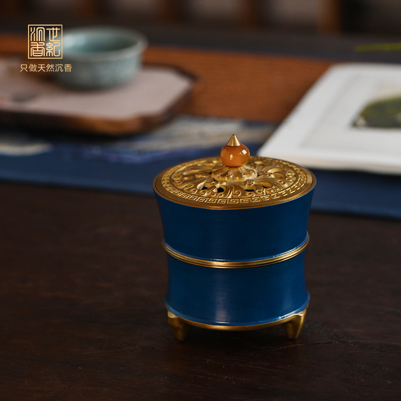 大漆节节高香炉 SP1901