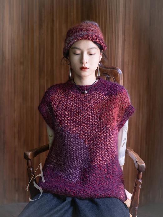 Toogood 25AW 晚霞色羊驼绒手织拍卖师背心 商品图3