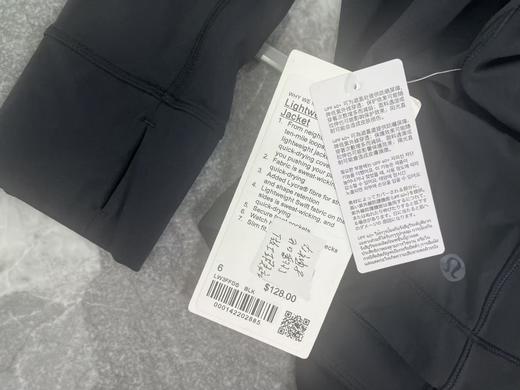 瑕疵Lululemon Lightweight 女士轻盈修身排汗速干UPF40防晒运动外套 商品图2