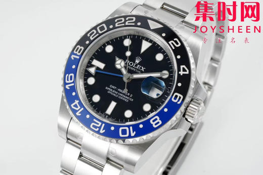 劳力士EWE格林尼治型系列“国米圈”格林尼治GMT 3285机 三珠带 板带 男士腕表 商品图2