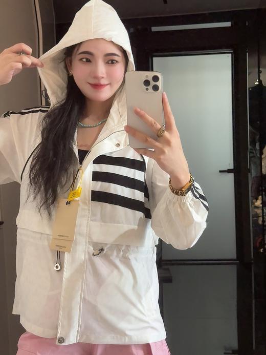 AD风格黑白杠 皮肤衣风衣外套（蕾姐S） 商品图6