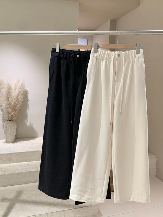 【高品质私服】【MC高腰阔腿抽绳运动长裤】包容感强，轻松藏肉显瘦，垂坠感好G1165-CC【无标出货 介意慎拍】 商品图9