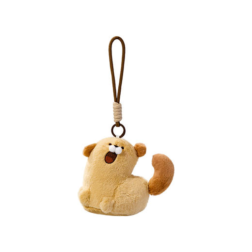 【故宫挂件】快乐小狗闲鱼可动毛绒挂件博物馆文创钥匙扣玩偶礼物 商品图6
