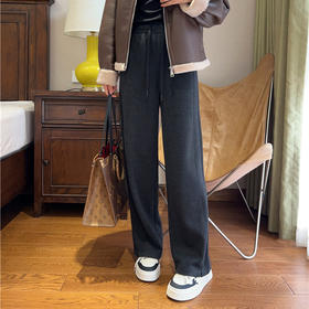 cosAcosB 高级感人字加厚醋酸羊毛呢阔腿裤 显瘦显高 不挑身形 2525