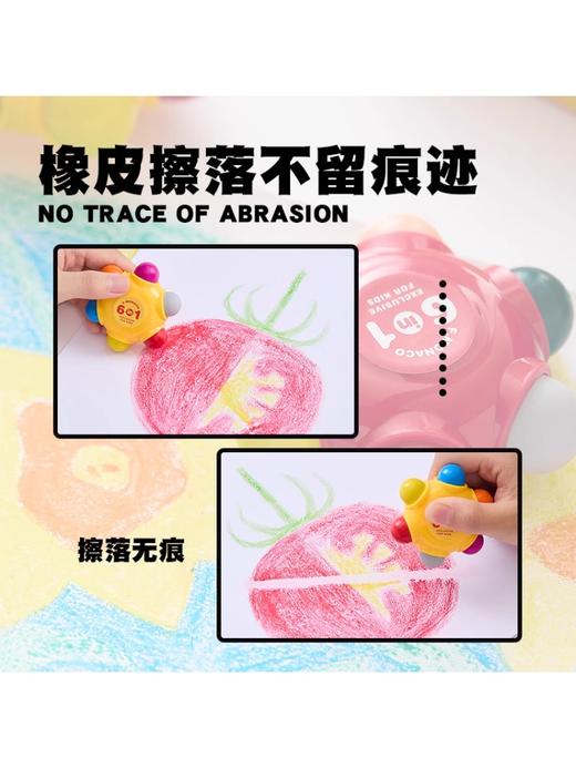 【积分兑换】Flower Monaco花芽儿童绘画蜡笔单个装（颜色随机发货） 商品图4