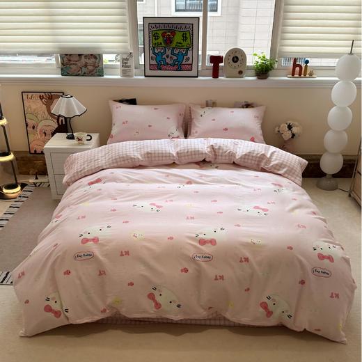 【分销】感受不一样的柔软感  全棉四件套  高支高密工艺，透气舒适，适合追求舒适睡眠 商品图0