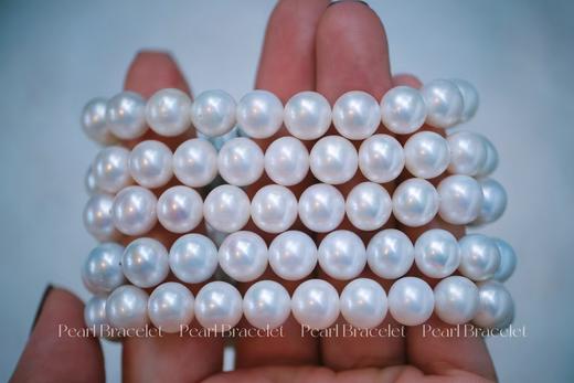 【特品出清】“繁花”天然珍珠手串9-10mm CR 商品图3