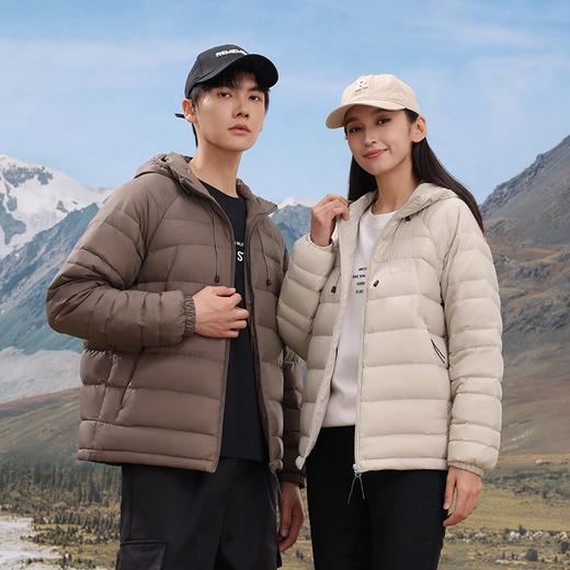 严选 | 鸭鸭轻薄羽绒服男女同款 2025新款韩版时尚轻薄户外运动保暖外套 商品图2