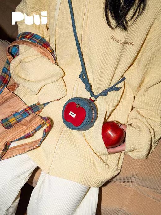 4楼Eubelle欧蓓 Puui原创设计新款迷你挂脖零钱包 百搭牛仔斜挎包耳机包钱包ins 活动价：128元 商品图2