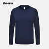 多威秋冬耐磨高弹男款上衣跑步运动户外长袖圆领衫2352169 商品缩略图0