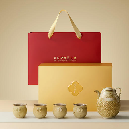 【故宫茶具】瑞气盈门茶具套装博物馆文创茶壶茶杯礼盒送长辈礼物 商品图6