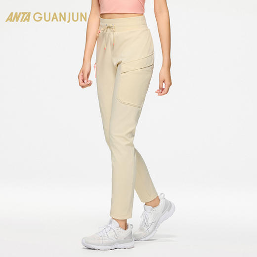 【XL断码】安踏冠军户外系列 针织运动长裤女士紧身显瘦九分裤162430305【库存有限，如无货将做退款，介意慎拍!】 商品图0