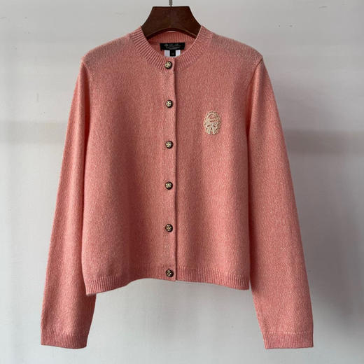 LP 艺术金纱 baby羊绒开衫。粉色 黑色自己备注号码 颜色 商品图8