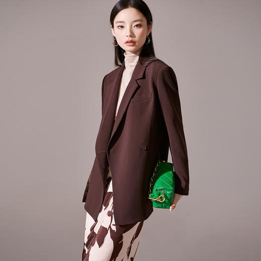 剩S/M/L 【芳外】2025秋冬新品加厚西装外套8T23CX1129 商品图5